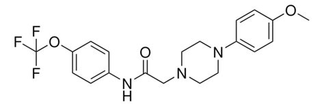 2 4 4 METHOXYPHENYL 1 PIPERAZINYL N 4 TRIFLUOROMETHOXY PHENYL