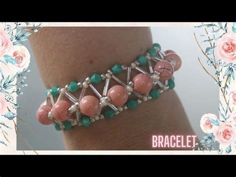 Aula De Bijuterias Pulseira De Cristais E Mi Anga Diy Bracelet