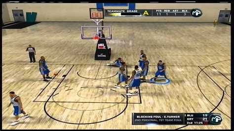 NBA 2K11 My Player Draft Combine Game 1 YouTube