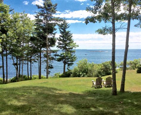 maine oceanfront rental cottage new harbor