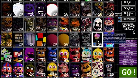 Fnaf Custom Night Bananaadams