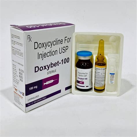 Doxybet 100 Doxycycline 100 Mg Inj At Rs 562 Vial In Panchkula ID