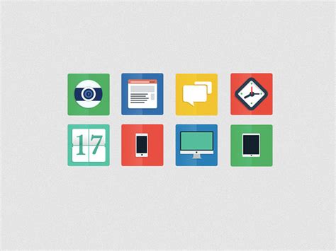 50 Free And Useful Gui Icon Sets For Web Designers Hongkiat