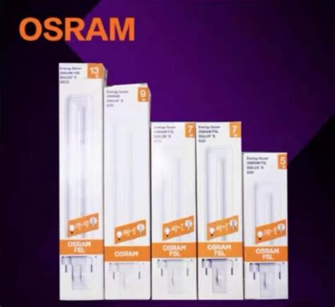 Osram Dulux S W K W G Pins Cfl Fsl Lamp Tube Lumilux