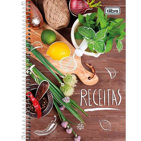 Capa Para Livro De Receitas Librain