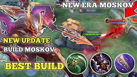 MOSKOV NEW UPDATE EMBLEM CARA MAIN HERO MOSKOV MOSKOV BEST BUILD