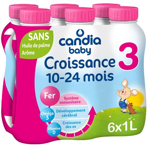 Lait B B Liquide D S Mois Candia Baby Les Bouteilles De L