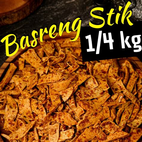 Jual Basreng Stik Kiloan Pedas Ori Daun Jeruk Ukuran Kg G