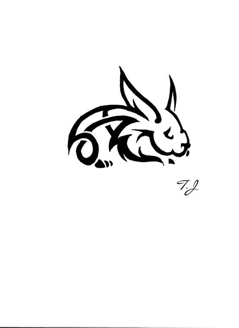 Rabbit Tribal By Silgan On Deviantart