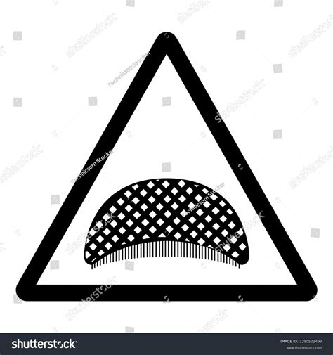 Warning Wear Hair Net Symbol Sign Stock Vector Royalty Free 2290523499 Shutterstock