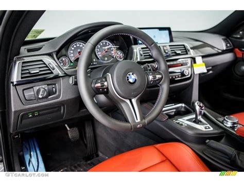 2018 Bmw M4 Coupe Sakhir Orangeblack Dashboard Photo 120099249