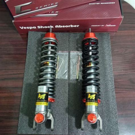 Jual Shock Tabung Belakang VRossi Vespa Super Sprint Px Ps Excel