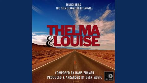 Thelma And Louise Thunderbird Main Theme Youtube