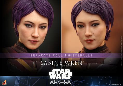 Star Wars Ahsoka Hot Toys Sabine Wren Figure The Toyark News