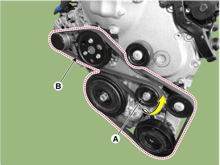 Kia Rio Drive Belt Maintenance