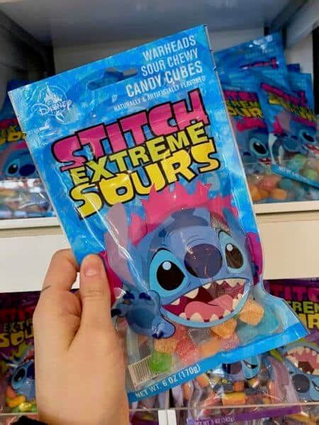 New Wickedly Sour Stitch Candy Hits The Disney Parks Inside The Magic