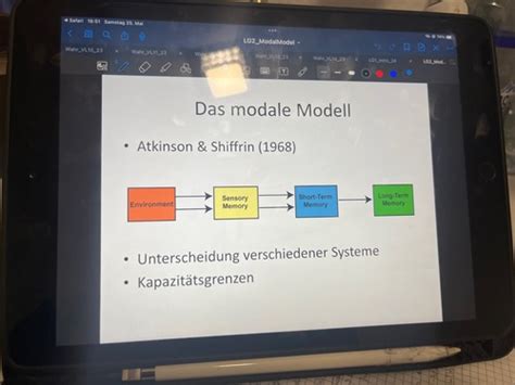 Lernen und Gedächtnis Karteikarten Quizlet