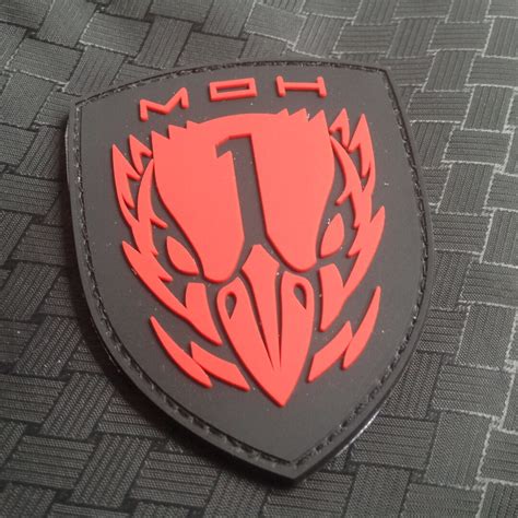 Medal Of Honor Moh Blackbird Pvc 3d Rubber Army Patch Etsy