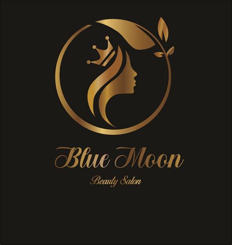 Golden Logo Design (Salon) in 2024 | Golden logo design, Salon logo ...