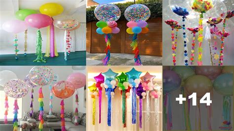 C Mo Decorar Globos Con Cintas Y Tiras De Papel Paso A Paso Curso