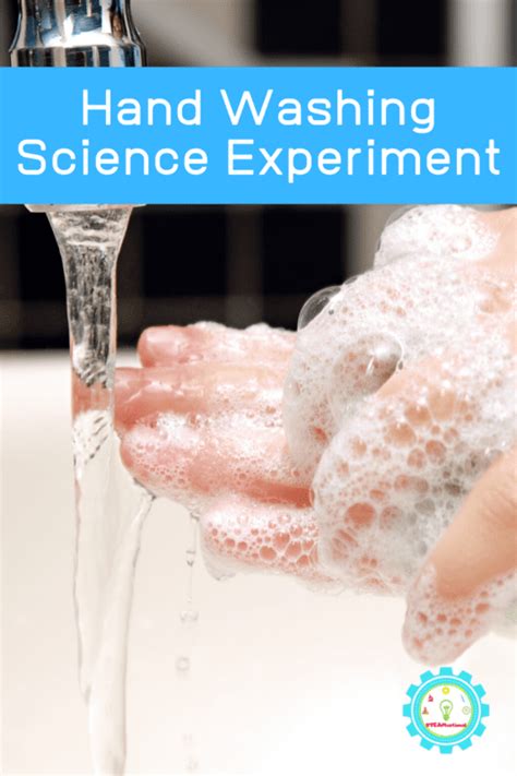 Hand Washing Science Experiment for Kids