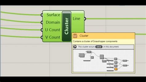 Grasshopper Tutorial Custom Components Using Clusters Youtube