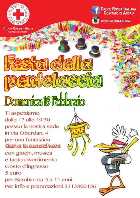 Andria Festa Della Pentolaccia Con I Giovani Della Croce Rossa