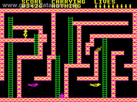 Chuckie Egg Amstrad Cpc Artwork In Game