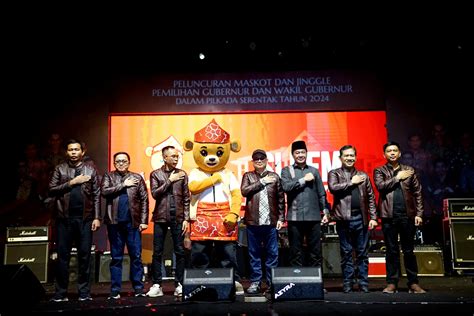 KPU Launching Maskot Dan Jingle Pemilihan Gubernur Dan Wakil Gubernur