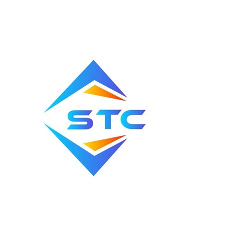 Stc Abstract Technology Logo Design On White Background Stc Creative