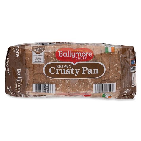 Brown Crusty Pan Medium Sliced Bread G Ballymore Crust Aldi Ie