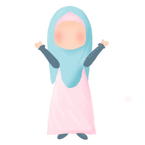 Linda Chica Hijab Png Chica Hijab Niña Bonita Chica Feliz Png Y Psd