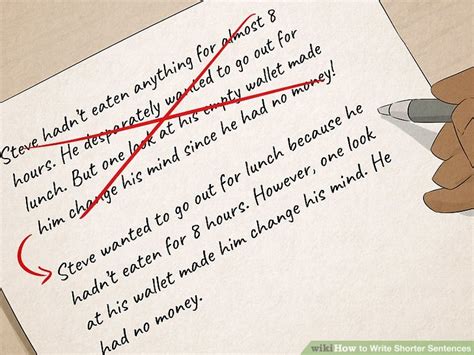 How to Write Shorter Sentences: 5 Steps (with Pictures) - wikiHow Life