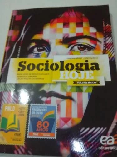 Livro Sociologia Hoje Volume Unico MercadoLivre