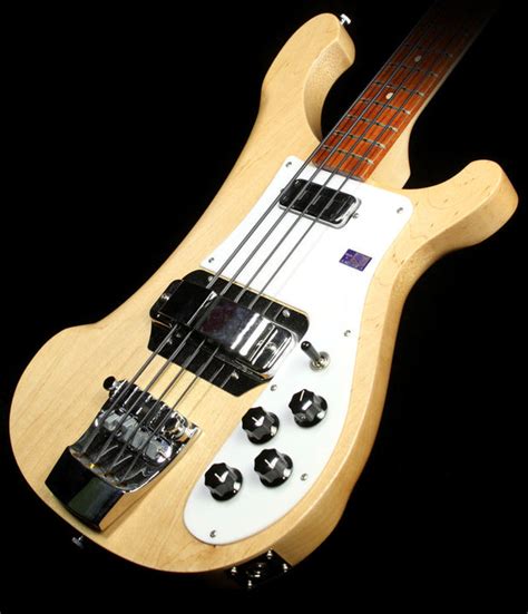 Used 2010 Rickenbacker 4001c64 Electric Bass Guitar Mapleglo The