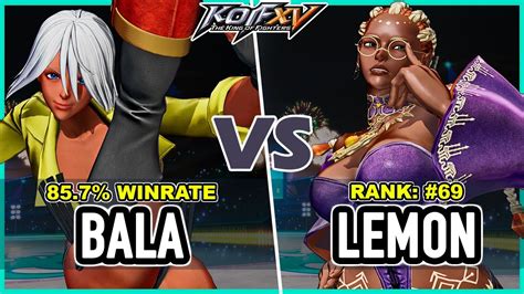 KOF XV Bala Ángel K Iori vs Lemon Flipper Dolores Geese Ryo