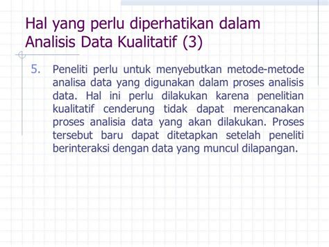 Teknik Pengolahan Dan Analisis Data Kualitatif Perbedaan Analisis Data