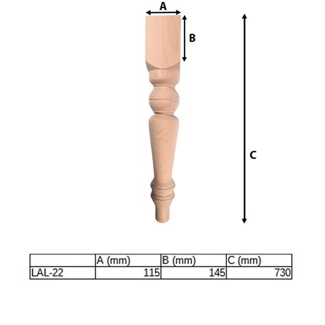 Noga Drewniana Do Sto U Nogi Drewniane Toczone Do Mebli