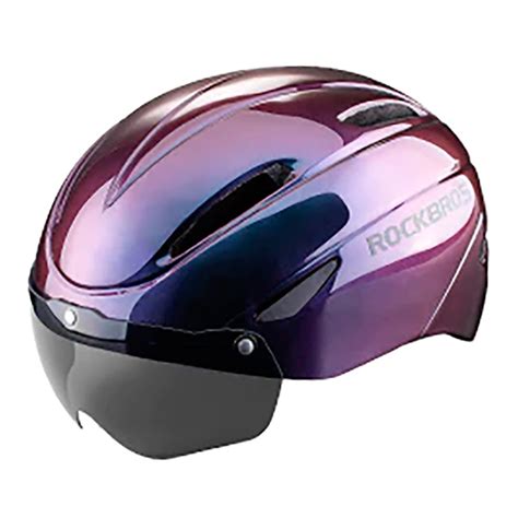 Casco Para Bicicleta Rockbros Lentes Magnéticos PcService