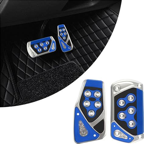 Amazon Carleef Pcs Anti Slip Car Pedal Covers Kit Upgraded