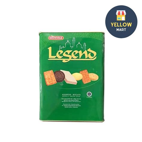Jual Serena Legend Assorted Biscuits Tin Kaleng 580 Gram Indonesia