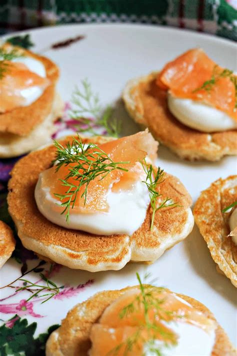 Smoked Salmon Blinis My Gorgeous Recipes Artofit