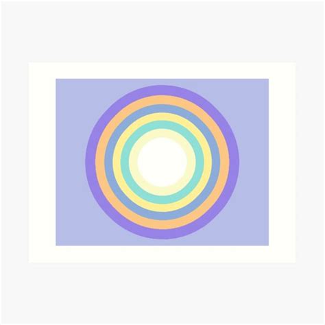 Genderfaun Pride Flag Circle Art Print For Sale By Kiippers Redbubble