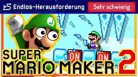 Es wird immer schräger ENDLOS auf SEHR SCHWIERIG SUPER MARIO