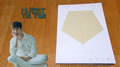 Unboxing NU EST 7th Mini Album THE TABLE Ver 2 YouTube