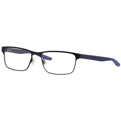 Nike 8130 416 Eyeglasses Men S Satin Navy Full Rim Optical Frame 54mm