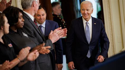 Biden Celebrates Inflation Reduction Acts Effects On Laws First