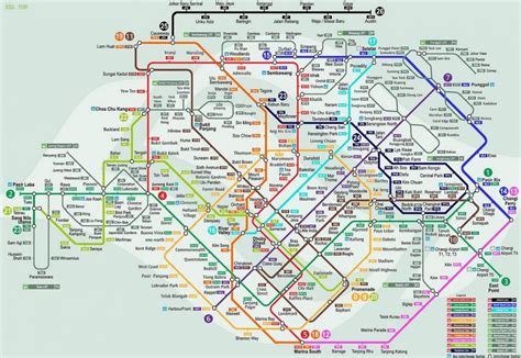 Lrt map - Lrt map Singapore (Republic of Singapore)