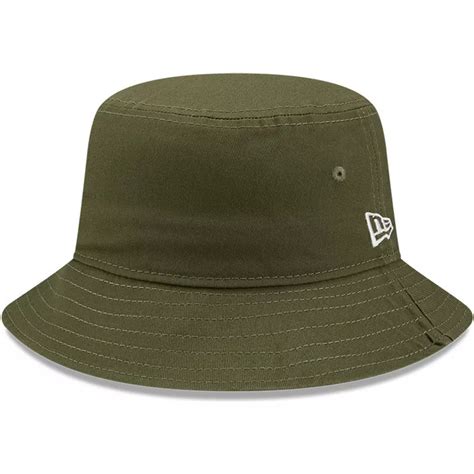 New Era Essential Tapered Green Bucket Hat Caphuntersit