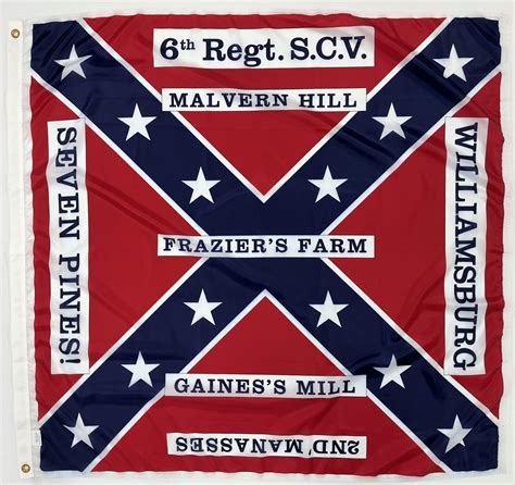 6th South Carolina Infantry Regiment Nylon 4 X 4 Flagpro